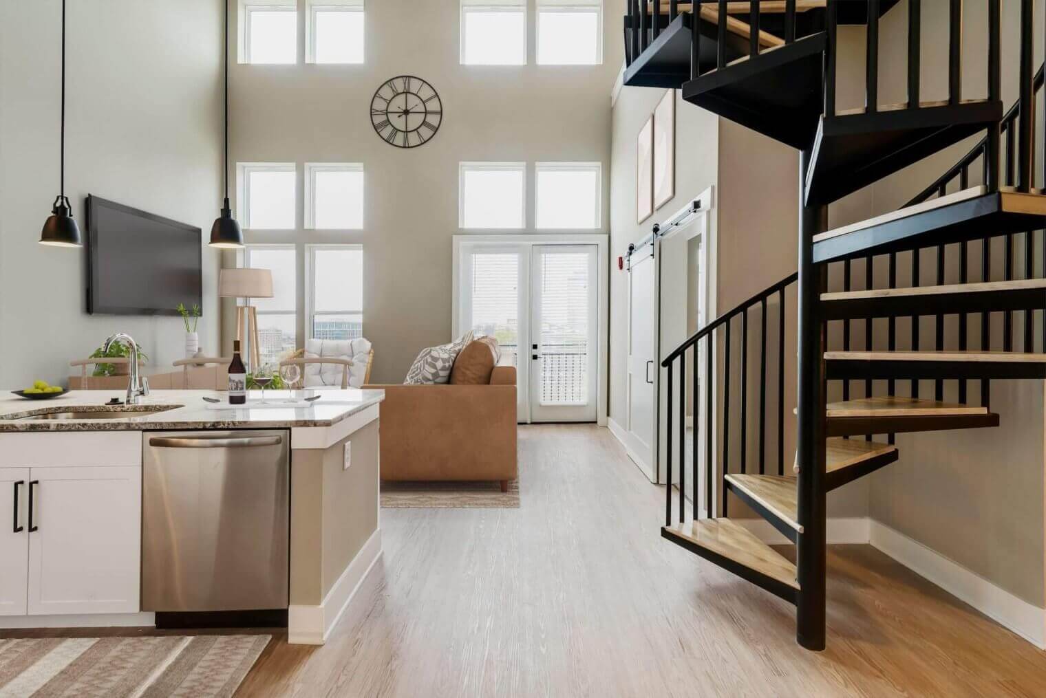 interior at margaux midtown nashville tn apartments